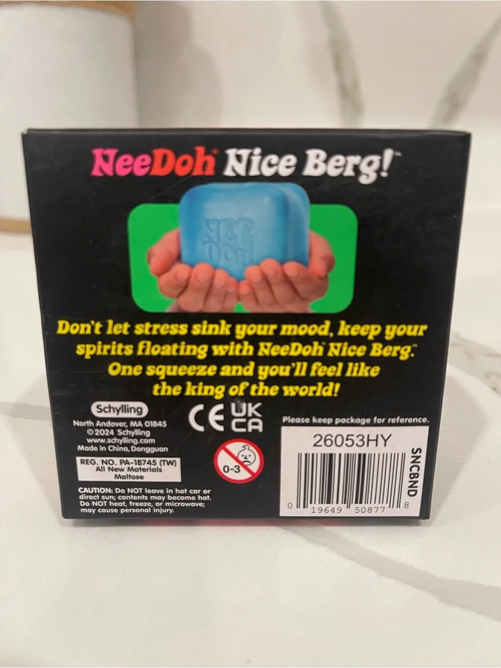 NeeDoh Nice Berg New - Blue - Ships Fast